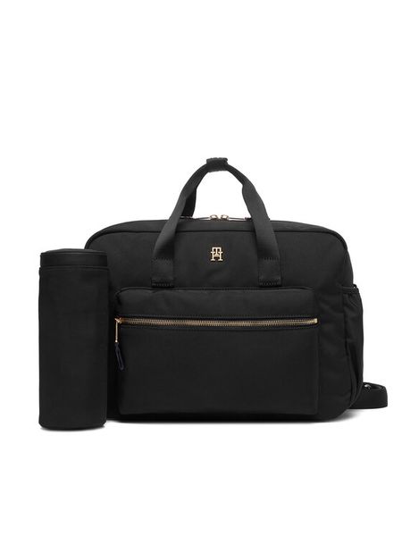 Tommy Hilfiger Torba do wózka KA0KA00026 Czarny. Czarne torebki klasyczne damskie Tommy Hilfiger, bez dodatków. Za 699.99 zł.