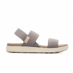 Buty do chodzenia damskie Keen Elle Backstrap. Brązowe obuwie trekkingowe damskie Keen, z gumy, bez zapięcia. W wyprzedaży za 303.50 zł.