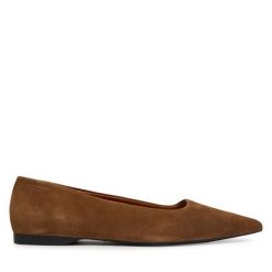 Baleriny Vagabond Shoemakers. Brązowe balerinki damskie Vagabond Shoemakers, bez wzorów. Za 449.99 zł.