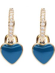 U.S. Polo Assn. Pozłacane kolczyki-kreole z kryształami rozmiar: onesize. Niebieskie kolczyki damskie U.S. Polo Assn., z kryształem, metalowe. Za 82.99 zł.