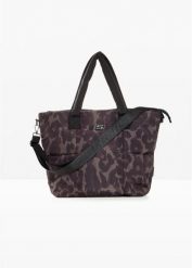 Torba shopper Sketchers. Czarne shopper bag bonprix, bez wzorów, bez dodatków. Za 149.99 zł.
