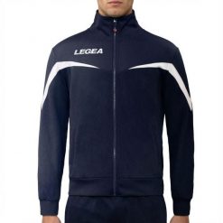 Kurtka Damska do Biegania Moskwa Ultralekka Niebiesko-Biała. Białe kurtki damskie LEGEA, xs, bez wzorów, z poliesteru. Za 88.00 zł.