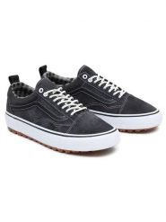 Vans Sneakersy "Old Skool" w kolorze antracytowym rozmiar: 36,5. Czarne obuwie sportowe damskie Vans, z materiału, bez zapięcia. Za 158.47 zł.
