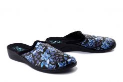 ADANEX 28349 SIL1VN granatowy, kapcie damskie. Niebieskie kapcie damskie Adanex. Za 65.99 zł.