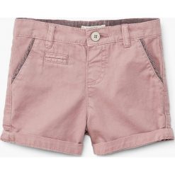 Mango Kids - Szorty dziecięce Berchi 80-104 cm. Różowe spodenki chłopięce Mango Kids, z bawełny. W wyprzedaży za 29.90 zł.