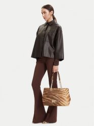 Just Cavalli Torebka 80RA4BB9 ZSA85 Brązowy. Brązowe torebki klasyczne damskie Just Cavalli, ze skóry, bez dodatków. Za 862.99 zł.