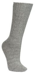Trespass Espen - grube skarpety unisex z mieszanki wełny Oatmeal Marl. Zielone skarpetki damskie 2117 OF SWEDEN, bez wzorów, z dzianiny. Za 159.99 zł.