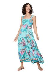 Ipanima Sukienka w kolorze turkusowym rozmiar: 34/36. Niebieskie sukienki damskie Ipanima, bez wzorów, bez ramiączek. Za 78.99 zł.