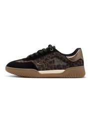 Tamaris Sneakersy w kolorze złoto-czarno-brązowym rozmiar: 40. Brązowe obuwie sportowe damskie Tamaris, z materiału, bez zapięcia. Za 171.28 zł.