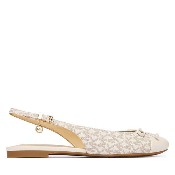Baleriny MICHAEL Michael Kors. Białe balerinki damskie MICHAEL Michael Kors, bez wzorów. Za 609.99 zł.