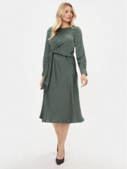 Marella Sukienka koktajlowa Sion 2332260836200 Szary Regular Fit. Szare sukienki damskie Marella, bez wzorów, z syntetyku, wizytowe, bez ramiączek. Za 629.99 zł.