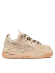 Bronx Sneakersy 66545-PC 3809 Różowy. Czerwone obuwie sportowe damskie Bronx, z materiału, bez zapięcia. Za 359.99 zł.
