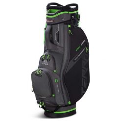Torba golfowa Big Max Terra Sport – torba na wózek – szaro limonkowa. Czarne torby sportowe BIG MAX, bez wzorów, z materiału, duże. Za 903.50 zł.