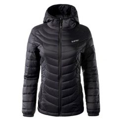 Kurtka Ocieplana Damska Lady Neva. Czarne kurtki damskie Hi-tec, s, bez wzorów, z puchu, bez kaptura. Za 244.99 zł.