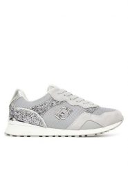 Liu Jo Sneakersy Maxi Wonder Low 02 BF5015 TX493 Szary. Szare obuwie sportowe damskie Liu Jo, z materiału, bez zapięcia. Za 669.99 zł.