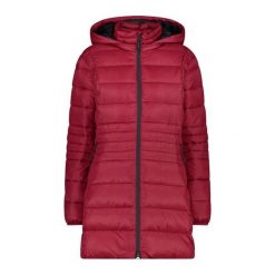 Damska długa kurtka z kapturem CMP 3M™ Thinsulate™. Fioletowe kurtki damskie CMP, na zimę, m, bez wzorów, z materiału, z kapturem. Za 618.95 zł.