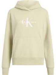 Calvin Klein Bluza w kolorze limonkowym rozmiar: S. Zielone bluzy damskie Calvin Klein, s, bez wzorów, z bawełny, z kapturem. Za 301.95 zł.