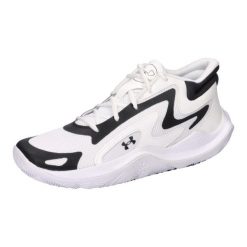 Buty do koszykówki Under Armour Jet '25. Białe obuwie trekkingowe damskie Under Armour, z gumy, bez zapięcia. Za 401.70 zł.
