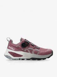 Buty turystyczne damskie AKU Furiosa Boa GTX. Czerwone obuwie trekkingowe damskie Aku, z gore-texu, bez zapięcia. Za 934.99 zł.