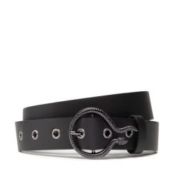 Pasek Damski Jenny Fairy. Czarne paski damskie Jenny Fairy, bez wzorów. Za 39.99 zł.