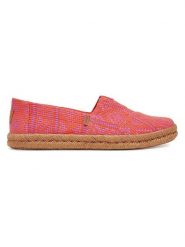 TOMS Espadryle w kolorze czerwonym rozmiar: 36. Czerwone espadryle damskie TOMS, bez wzorów, bez obcasa. Za 131.74 zł.