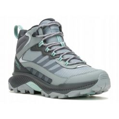 Buty trekkingowe dla kobiet Merrell SPEED STRIKE 2. Czarne obuwie trekkingowe damskie Merrell, bez zapięcia. Za 449.00 zł.