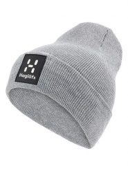 Haglöfs Czapka beanie "Aze" w kolorze szarym rozmiar: onesize. Szare czapki damskie Haglöfs, bez wzorów, ze splotem. Za 93.95 zł.