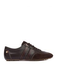 Beverly Hills Polo Club Sneakersy EO-WI45-BILL-01 Brązowy ciemny. Brązowe obuwie sportowe damskie Beverly Hills Polo Club, ze skóry, bez zapięcia. Za 349.99 zł.