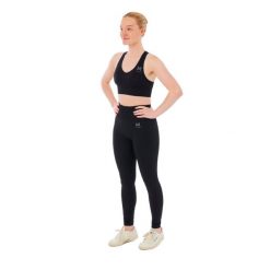 Damski zestaw sportowy Xtreme - legginsy sportowe + top sportowy - Czarny. Czarne legginsy damskie XTREME SOCKSWEAR, na fitness i siłownię. Za 177.99 zł.