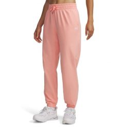 Under Armour SPORT TERRY JOGGER Spodnie dresowe damskie. Czerwone spodnie sportowe damskie Under Armour, l, bez wzorów, z dresówki, na fitness i siłownię. W wyprzedaży za 174.99 zł.