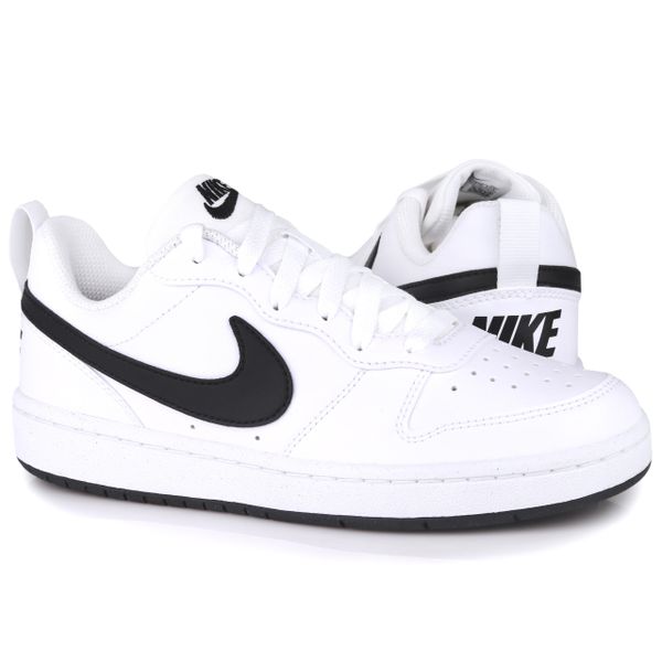 Damskie buty sportowe Nike COURT BOROUGH LOW RECRAFT. Białe obuwie sportowe casual damskie Nike, bez zapięcia, trekkingowe, Nike Court. Za 265.00 zł.