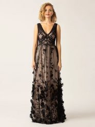 APART Sukienka w kolorze czarnym rozmiar: 42. Czarne sukienki damskie Apart, bez wzorów, z koronki, bez ramiączek. Za 462.29 zł.