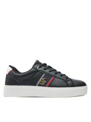 Beverly Hills Polo Club Sneakersy V12-722 Czarny. Czarne obuwie sportowe damskie Beverly Hills Polo Club, z materiału, bez zapięcia. Za 199.99 zł.