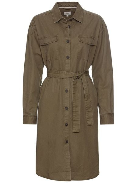 Camel Active Sukienka w kolorze szarobrązowym rozmiar: S. Brązowe sukienki damskie Camel Active, bez wzorów, z tkaniny, bez ramiączek. Za 211.31 zł.