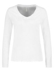 Eight2Nine Koszulka w kolorze białym rozmiar: S. Białe koszulki damskie Eight2Nine, s, bez wzorów, z koronki, bez kołnierzyka, bez ramiączek. Za 43.99 zł.