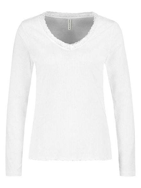 Eight2Nine Koszulka w kolorze białym rozmiar: S. Białe koszulki damskie Eight2Nine, s, bez wzorów, z koronki, bez kołnierzyka, bez ramiączek. Za 43.99 zł.