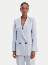 Marella Marynarka Canzone 2613041151 Błękitny Regular Fit. Niebieskie marynarki i żakiety damskie Marella, bez wzorów, z syntetyku. Za 1,249.00 zł.