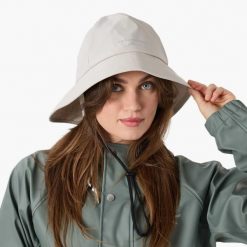 Kapelusz Przeciwdeszczowy Wędrówki Unisex Väderöarna Wodoodporny. Szare kapelusze damskie SWEDEMOUNT, bez wzorów, z materiału, sportowe. Za 67.99 zł.