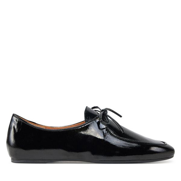 Półbuty Balagan. Czarne półbuty damskie BALAGAN, bez wzorów, bez obcasa, na płaskiej podeszwie, bez zapięcia. Za 459.99 zł.