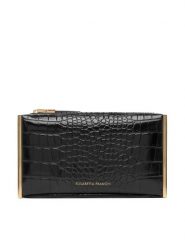 Elisabetta Franchi Torebka BS-51A-56E2-V240 Czarny. Czarne torebki wieczorowe damskie Elisabetta Franchi, bez wzorów, ze skóry, bez dodatków. Za 1,039.00 zł.