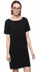 TOM TAILOR O-SHAPE DRESS DAMSKA SUKIENKA 5018496.00.75 COL. 2999. Sukienki damskie Tom Tailor, bez wzorów, eleganckie, bez ramiączek. W wyprzedaży za 59.99 zł.