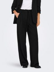 ONLY Spodnie w kolorze czarnym rozmiar: 38/L32. Czarne spodnie materiałowe damskie Only, bez wzorów, z materiału. Za 104.39 zł.