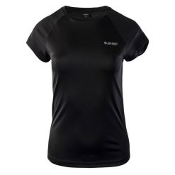 Koszulka damska Hi-Tec Lady Alna - czarna, Rozmiar L. Czarne koszulki sportowe damskie Hi-tec, l, bez wzorów, bez ramiączek, do biegania. Za 49.99 zł.