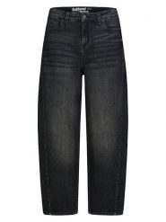 Sublevel Dżinsy - Barrel fit - w kolorze czarnym rozmiar: XXL. Czarne jeansy damskie Sublevel. Za 184.95 zł.