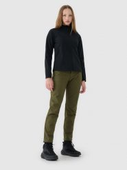 4F Wysokie buty trekkingowe SPEED HIKER z membraną damskie - czarne 36. Czarne obuwie trekkingowe damskie 4F, z gumy, bez zapięcia. W wyprzedaży za 279.99 zł.