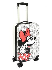 Disney Minnie Mouse Walizka "Myszka Minnie" w kolorze białym - 34 x 58 x 23 cm rozmiar: onesize. Białe walizki Disney Minnie Mouse, bez wzorów, z materiału. Za 335.38 zł.