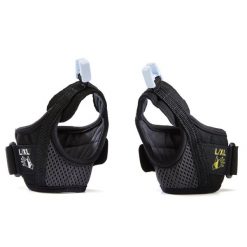 Paski do kijków do nordic walking Newfeel. Szare paski damskie NEWFEEL, bez wzorów, z mikrofibry. Za 49.99 zł.