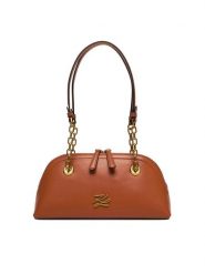 KARL LAGERFELD Torebka B2W30039 Brązowy. Brązowe torebki klasyczne damskie KARL LAGERFELD, ze skóry, bez dodatków. Za 1,499.00 zł.