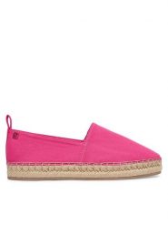 Calvin Klein Espadryle Tessa HW0HW02931 Różowy. Czerwone espadryle damskie Calvin Klein, bez wzorów, z materiału, bez obcasa. Za 329.99 zł.