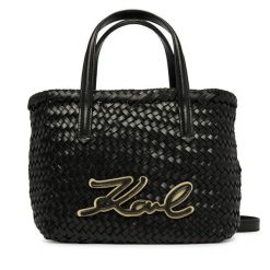 Torebka KARL LAGERFELD. Czarne torebki klasyczne damskie KARL LAGERFELD, bez dodatków. Za 1,299.00 zł.